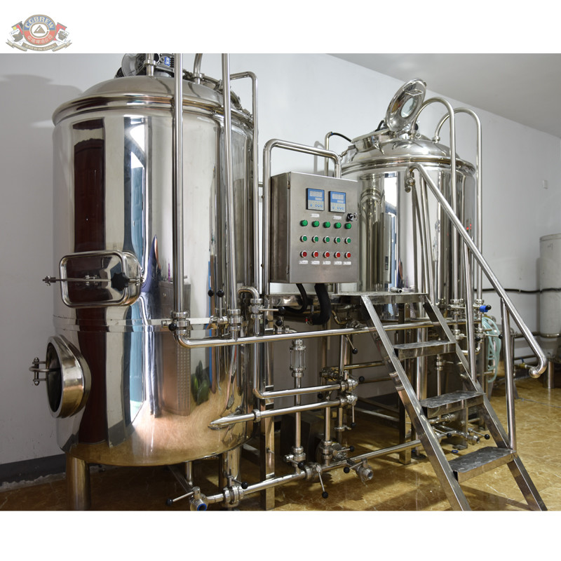 300L copper craft beer brewing equipment used for making craft beer for a small scale industry