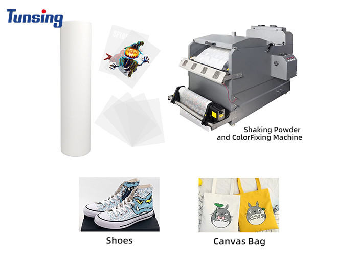 T-Shirt Printing 30cm 33cm 60cm DTF PET Film Heat Transfer DTF Film Roll