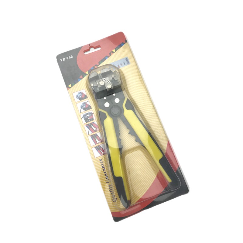 766 Multifunction Network Cable Accessories Self Adjusting 24-10 AWG Wire Stripper