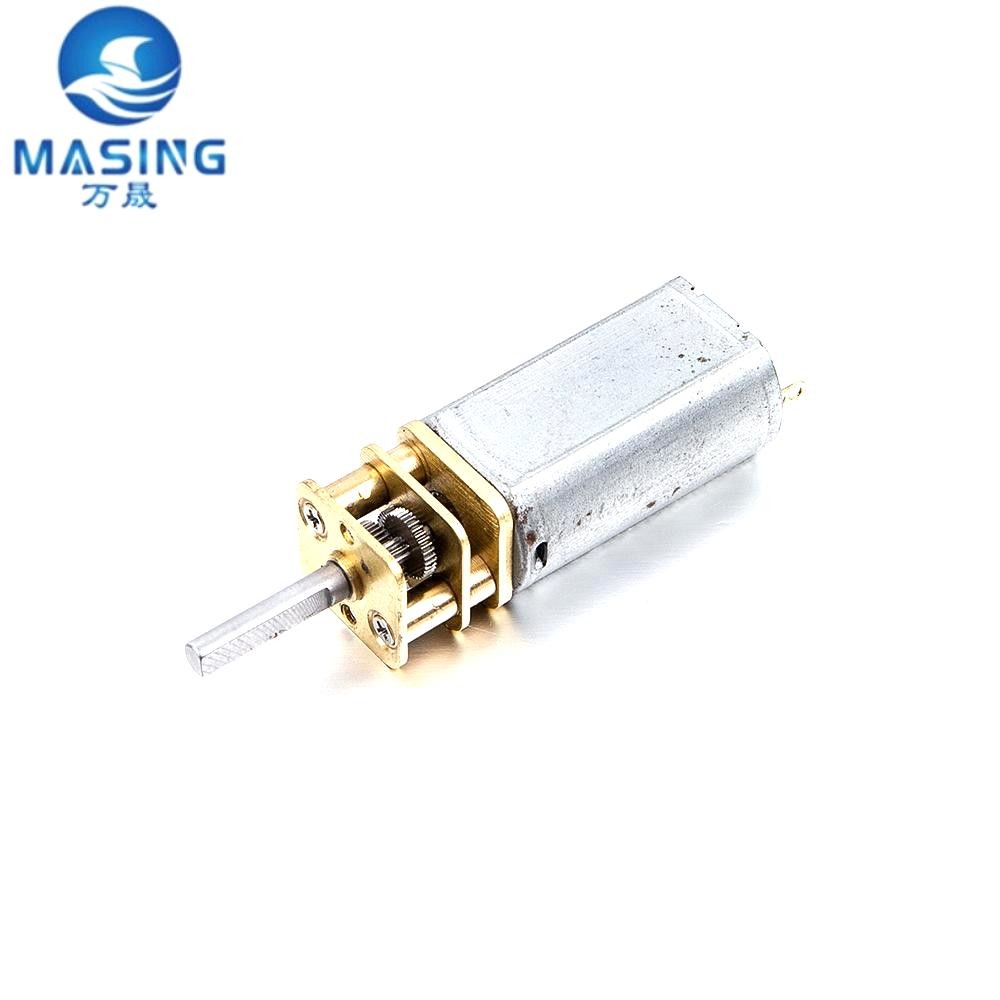 3V 6V 12V DC Gear Motor High Torque For Electronic Lock / Robots
