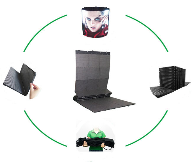 Professional High Solutions Stage LED Screens With 4000nits Brightness , 3 Years Warranty
