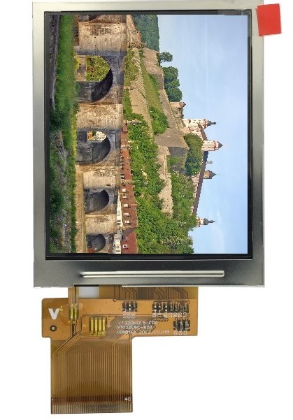 RGB Interface 7 Inch TFT LCD Touch Screen 1024×600 Dots Matrix 50pin FPC