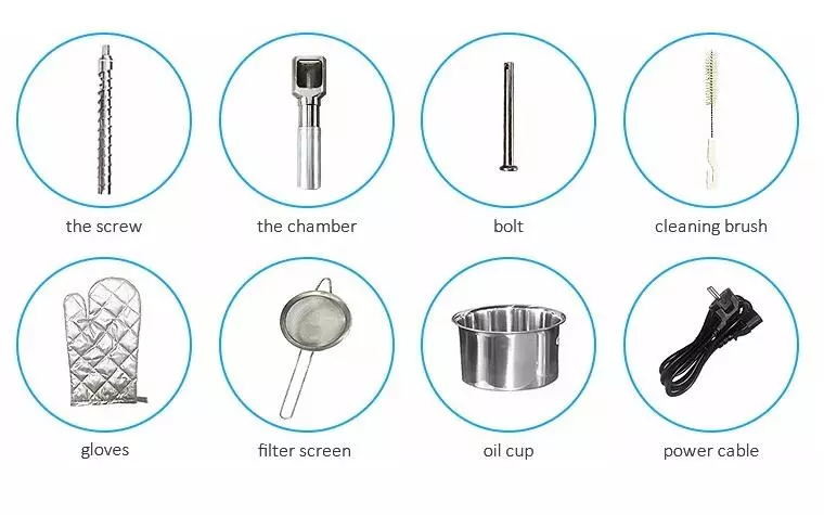 full automatic mini oil press machine for family use 220V with high quality