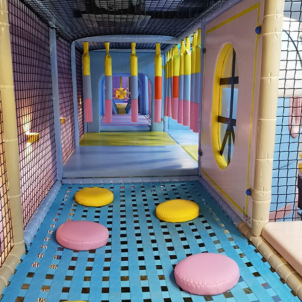 Custom Adventure Park Junior Ninja Course Indoor Playground Equipment