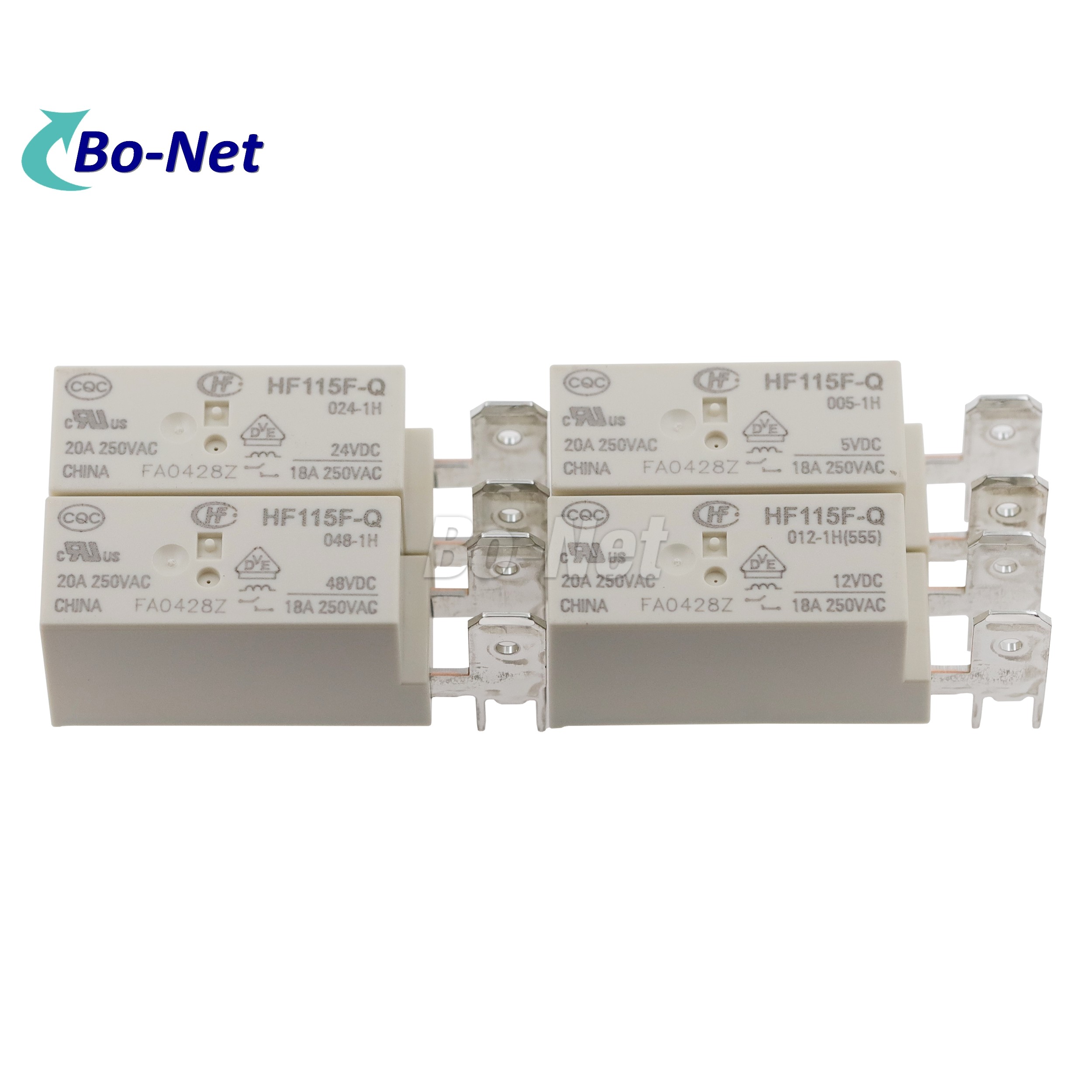 New Original 5V Relay HFHONGFA 115F-Q-005-1H HF115F-Q Series 5VDC A Group Of Normally Open 18A 250VAC Power Relay