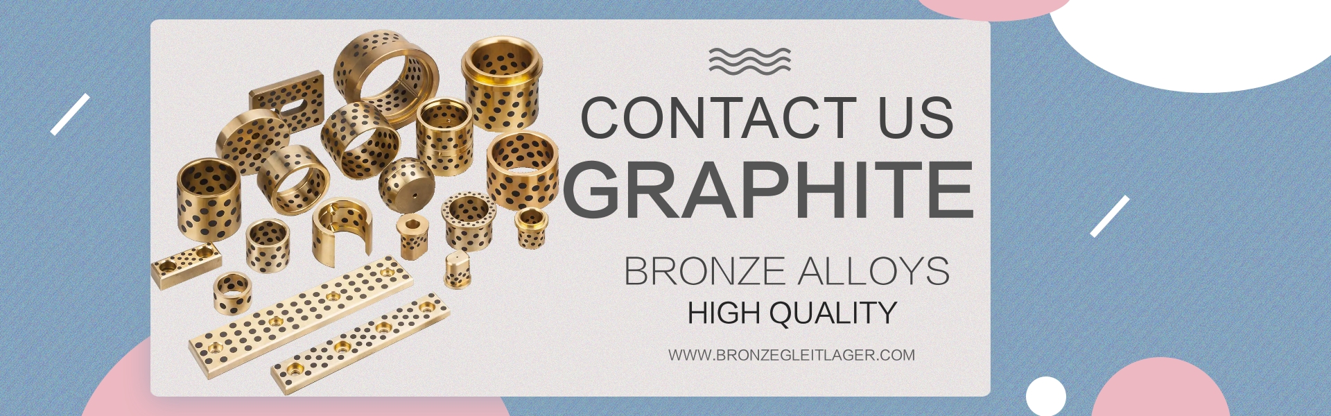 graphite plugged bushings 65x55x40 grafito bearing bushing buje de bronce grafito 