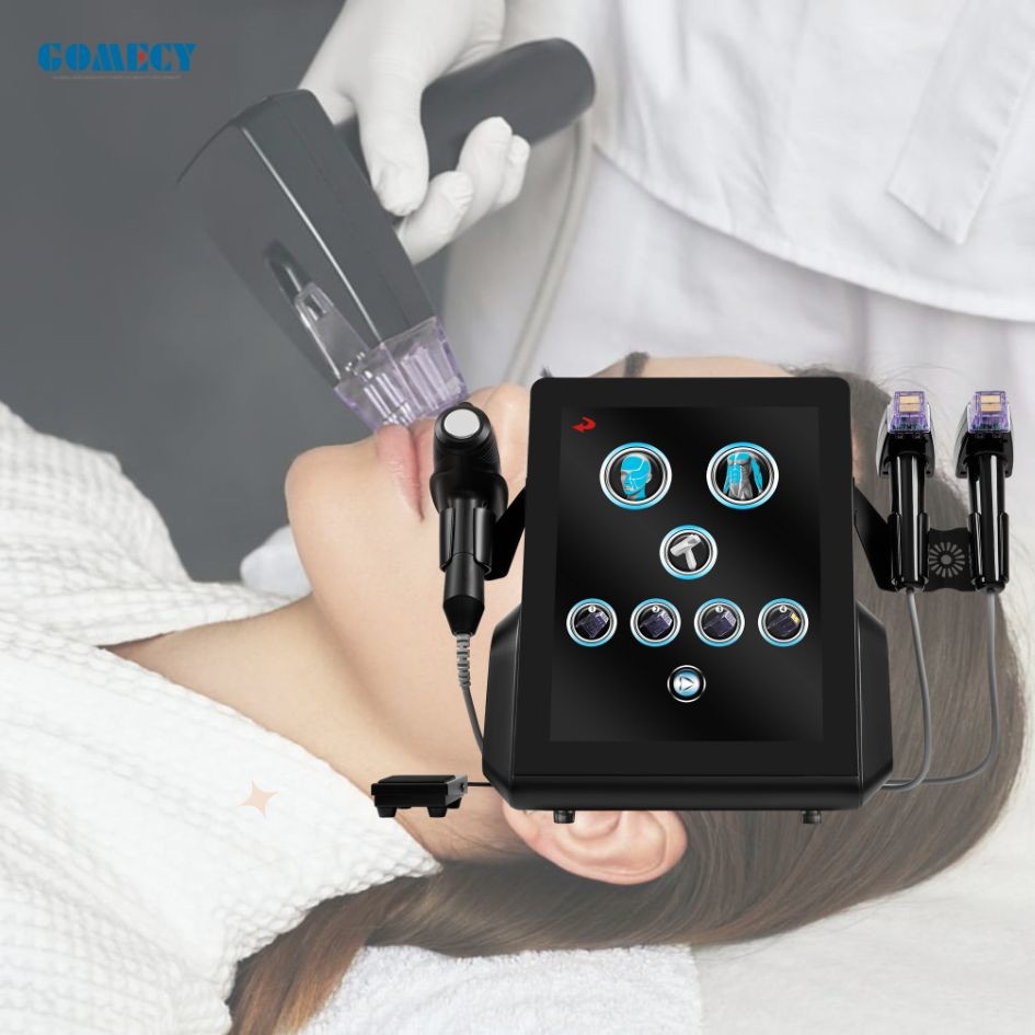 Portable 3 In 1 Morpheus8 RF Fractional Machine For Rf Microneedling Handle Replacement Scar Removal