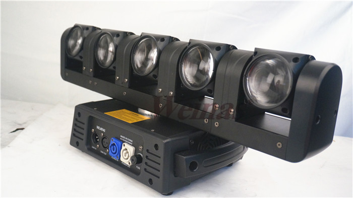 5Pcs 12W RGBW 4 in 1 Infinite LED Beam Moving Head Light Bar LED Moving Head Light