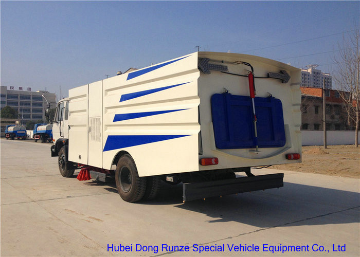 Mechanical Truck Mounted Road Sweeper Cleaning Equipment High Efficiency