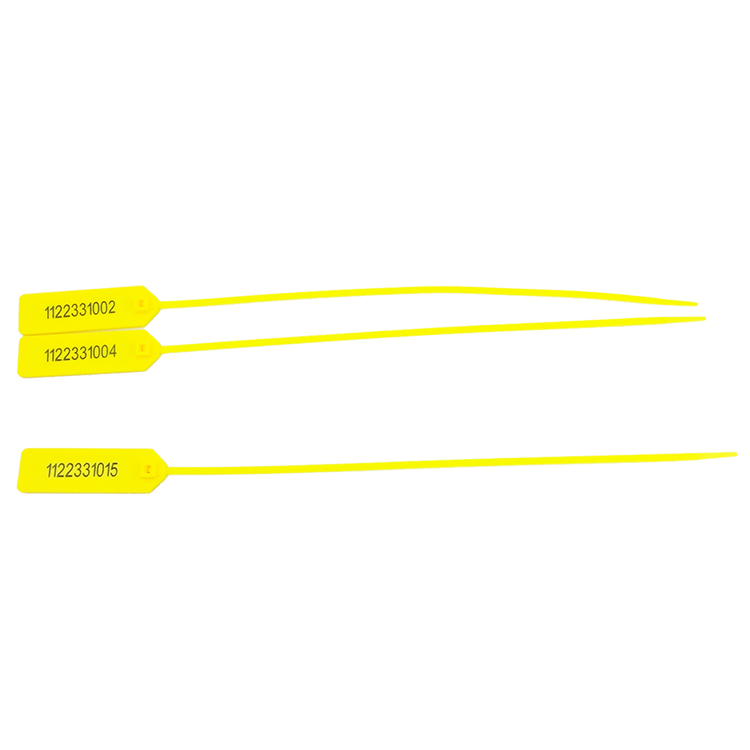 Waterproof Plastic RFID Application UHF Zip Ribbon Seal Tag with Traceability