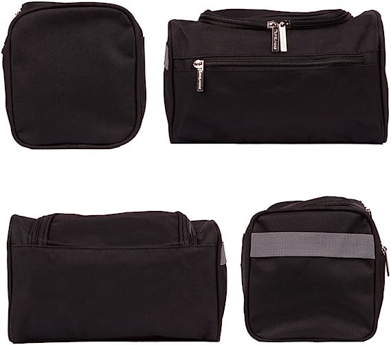 Shockproof Hanging Travel Toiletry Bag Organizer Bathroom Hygiene Dopp Kit With Hook