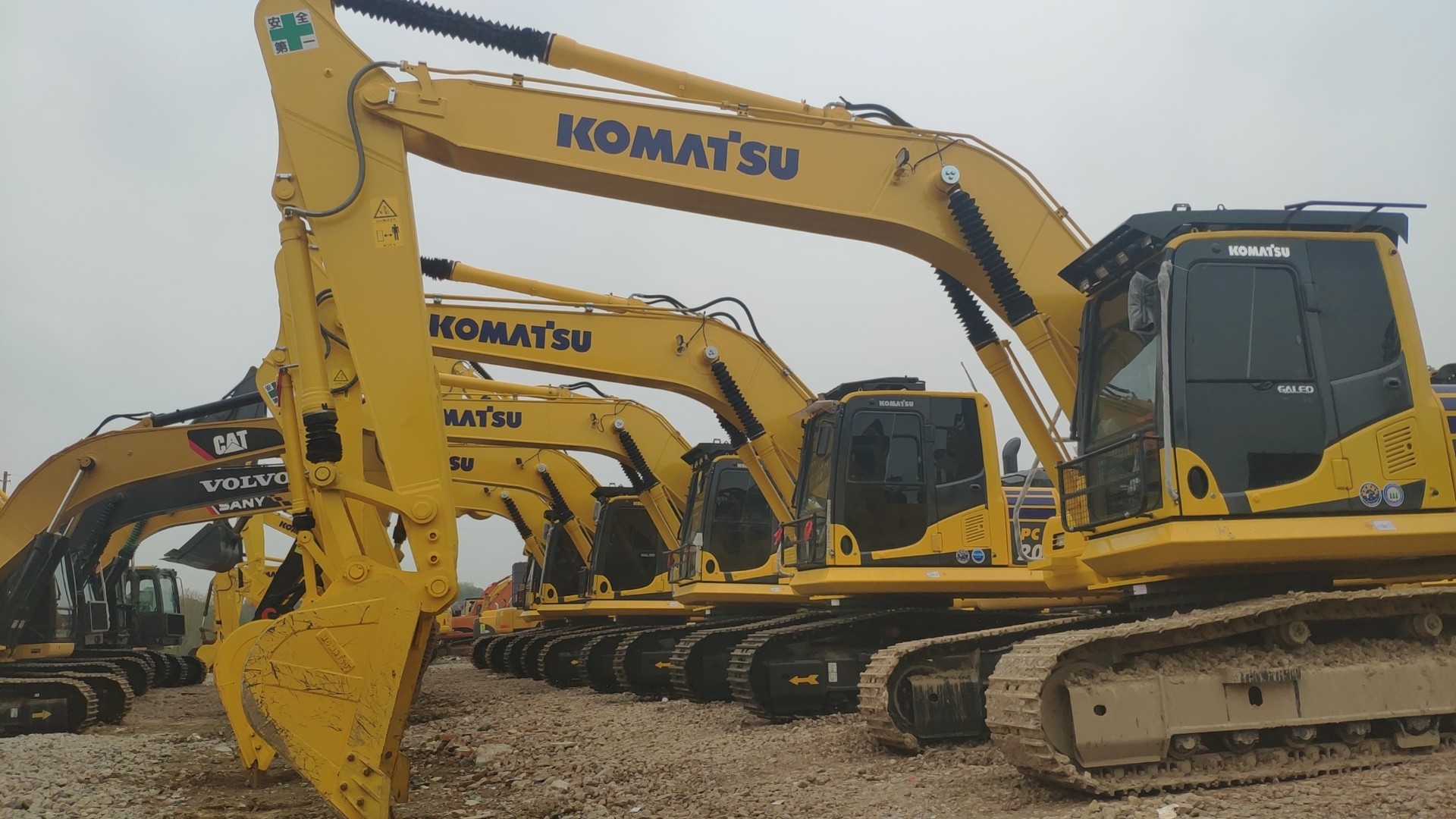 Used Komatsu PC450-8 Excavators Original Large 45 Ton Hydraulic Crawler Construction Excavator For Sale