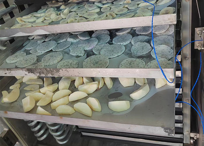 100Kg Food Vacuum Freeze Dryer Water Cooling Vacuum Chamber