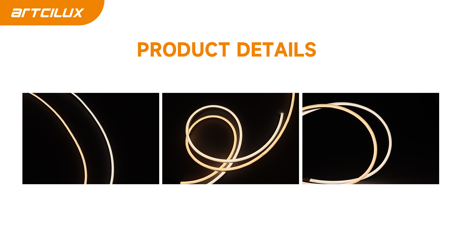 Soft Silicone Flexible LED Strip Light Waterproof Shade LED Light For Kitchen