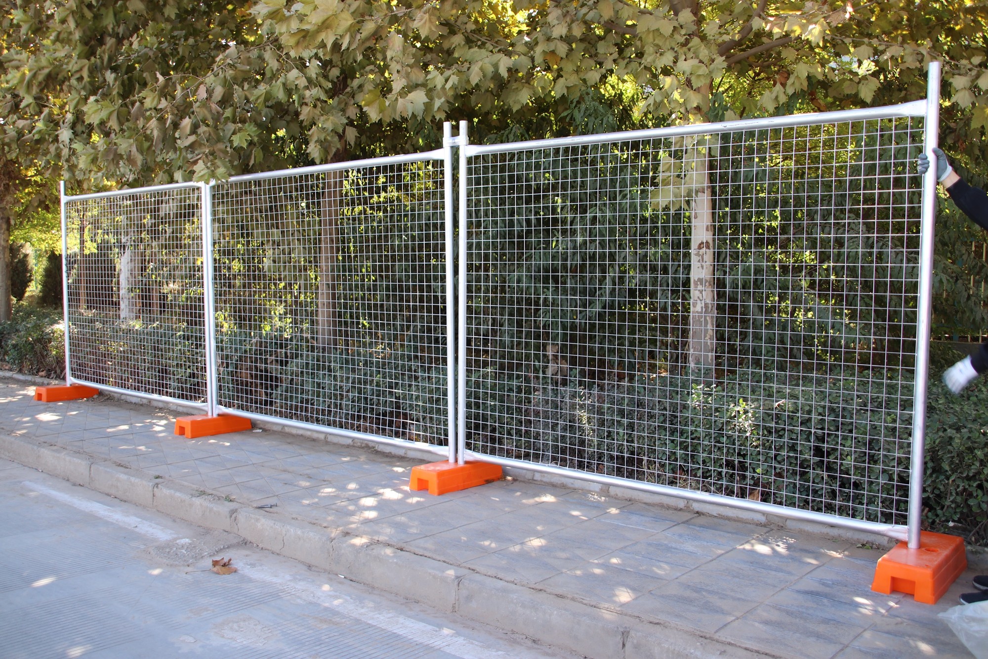 Color Coated Australia Galvanized Temporary Site Fencing