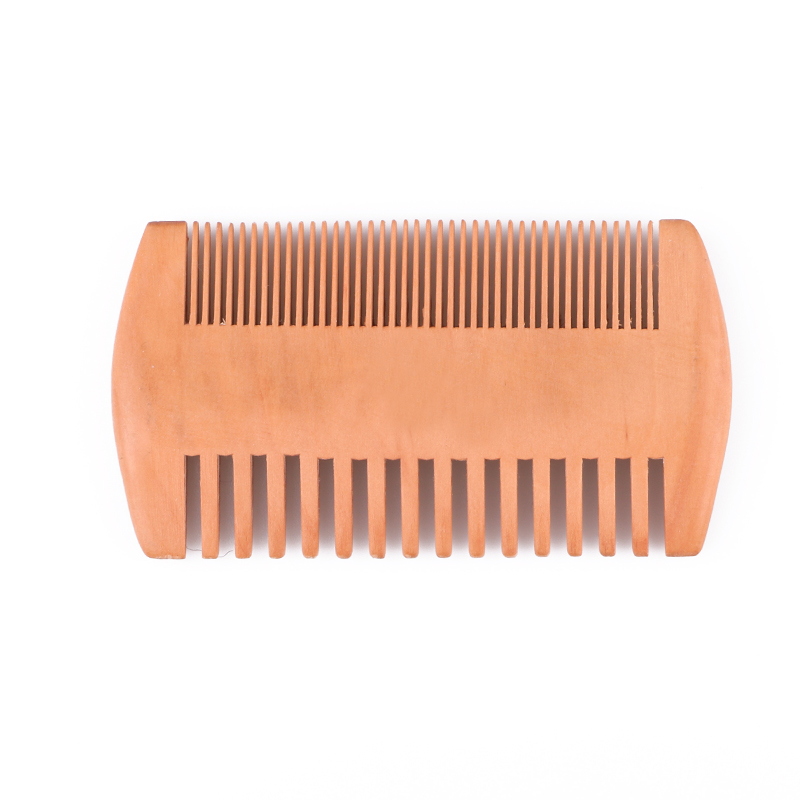 Natural Pear Wooden Hair Comb Hair Care Tools Double Sided Home Use