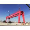Buy cheap General Lifting Equipment Rail Mounted Double Girder Gantry Crane Price from wholesalers