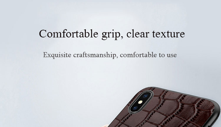 Genuine Leather Magnetic Ring Crocodile Mobile Phone Case for iPhone 14 Pro Max