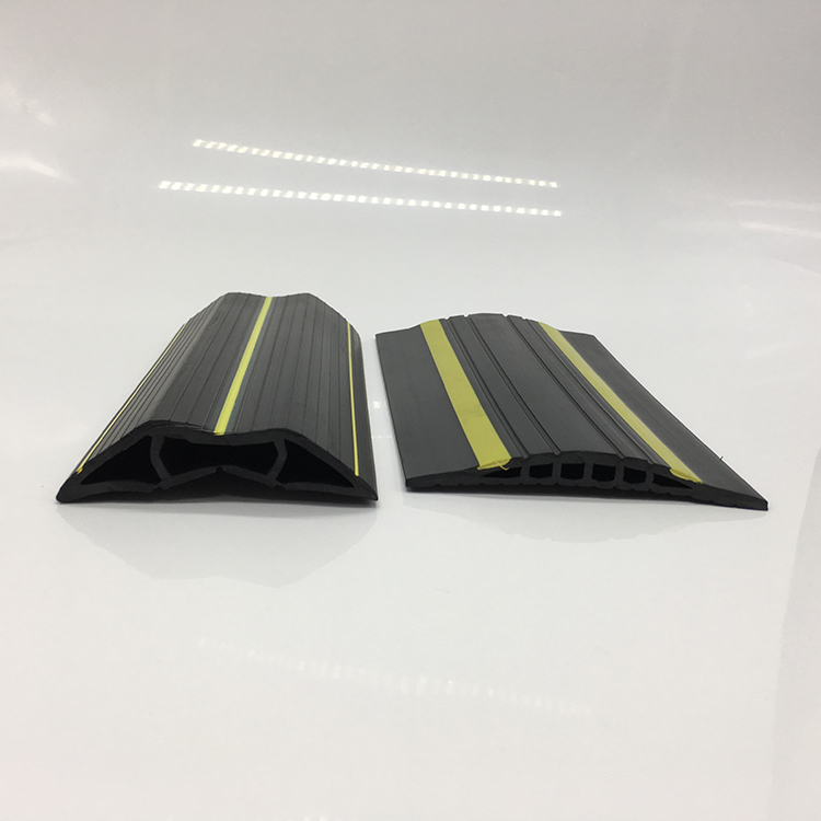 Outdoor Doorway Threshold Ramps Non-Slip Solid Rubber Portable Sill Scooter Ramp