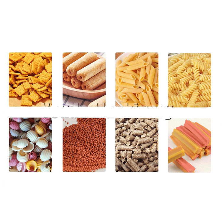 CE Corn Other Grains Extruder Machine / Puffed Snack Making Machine