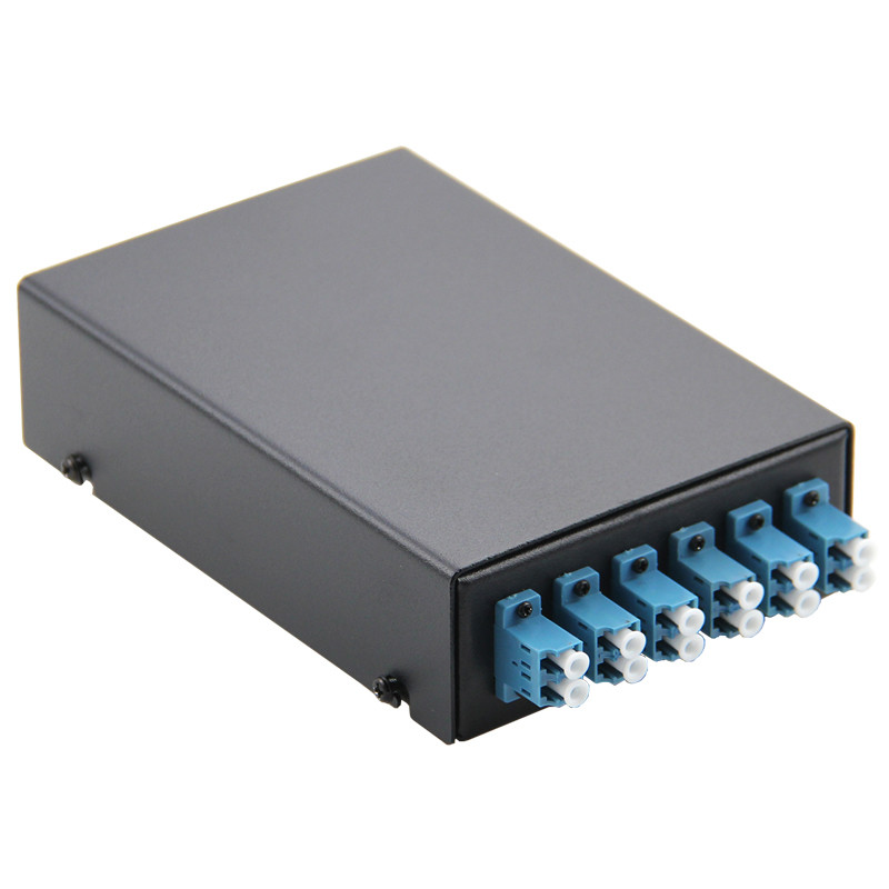 Indoor 12 Cores FC SC LC 6 Port Wall Mount Patch Panels