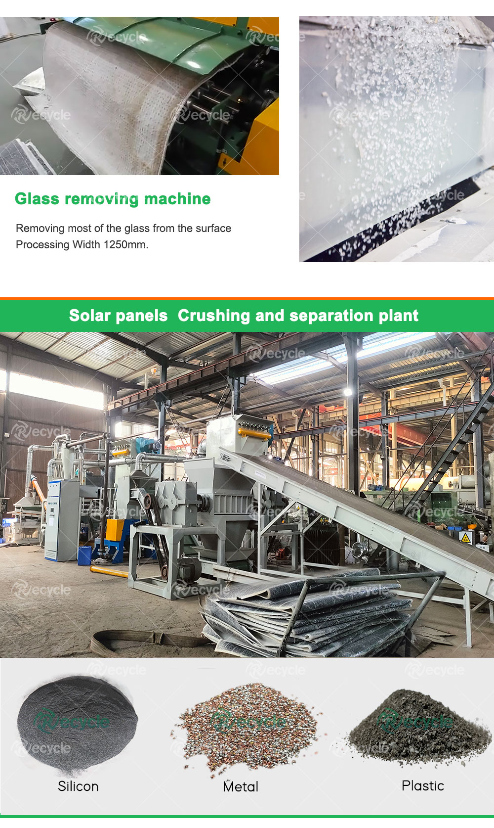 Customizable Solar Panel Frame Remove Machine The Perfect Solution for Recycling