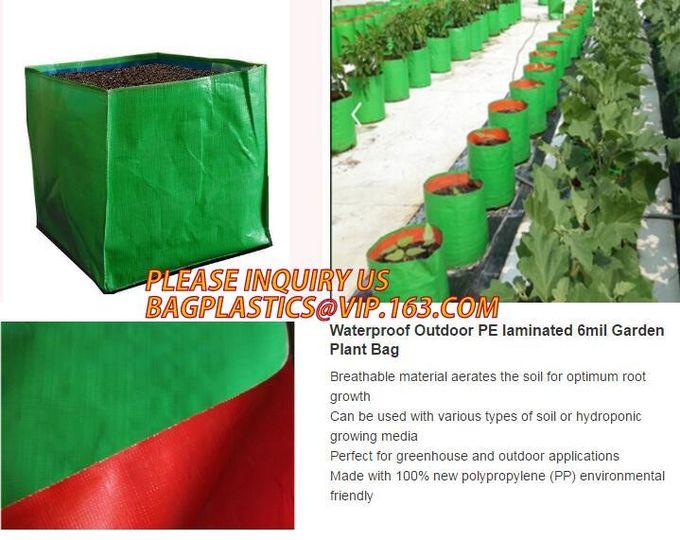 Heavy Duty Biodegradable Garden Bags Potato Grow Murphy PE Fabric Gallon Durable