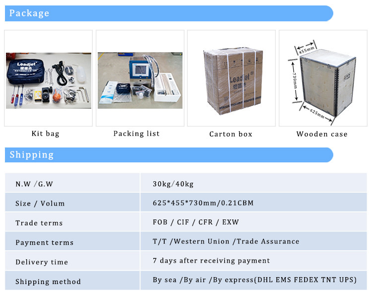 32*32 Dots High Speed CIJ Inkjet Date Code Printer Coding Machine On Metal Cans