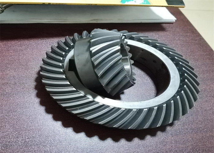 Conical Bevel Helical Steel Gear Wheel Large Modulus Steel 45#