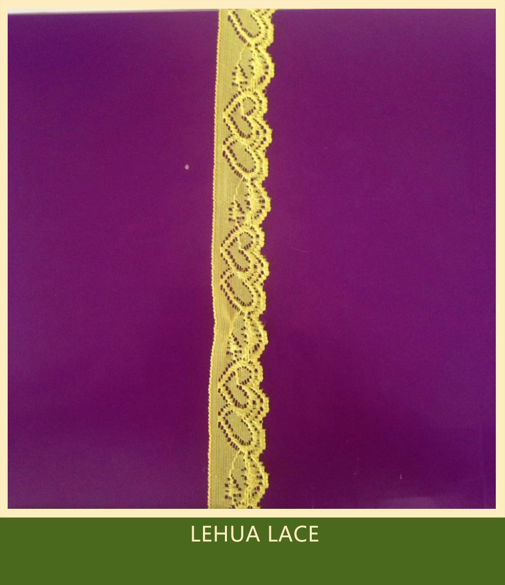 Hot Selling and nice quality Nylon Spandex Stretchy Brazil Lace from China