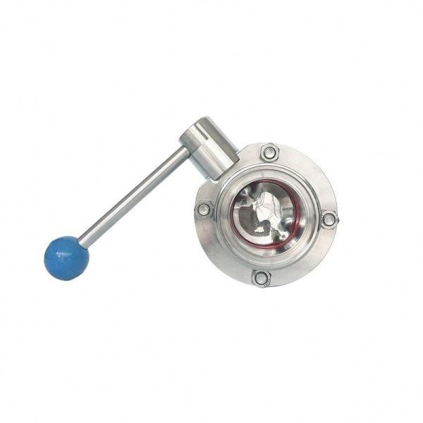 304 316L Sanitary Stainless Steel Threaded Butterfly Valve for Customized