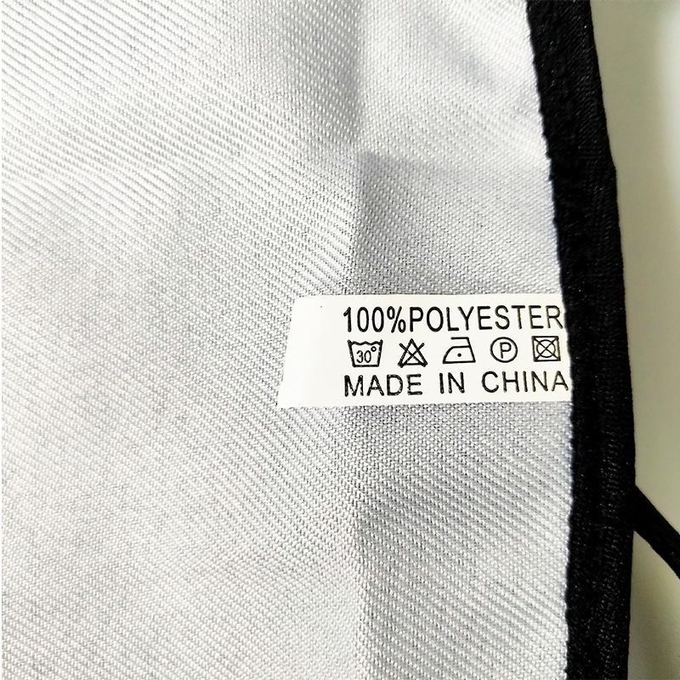 72*65cm Black Polyester Sublimation Apron Blanks For Kids And Adult