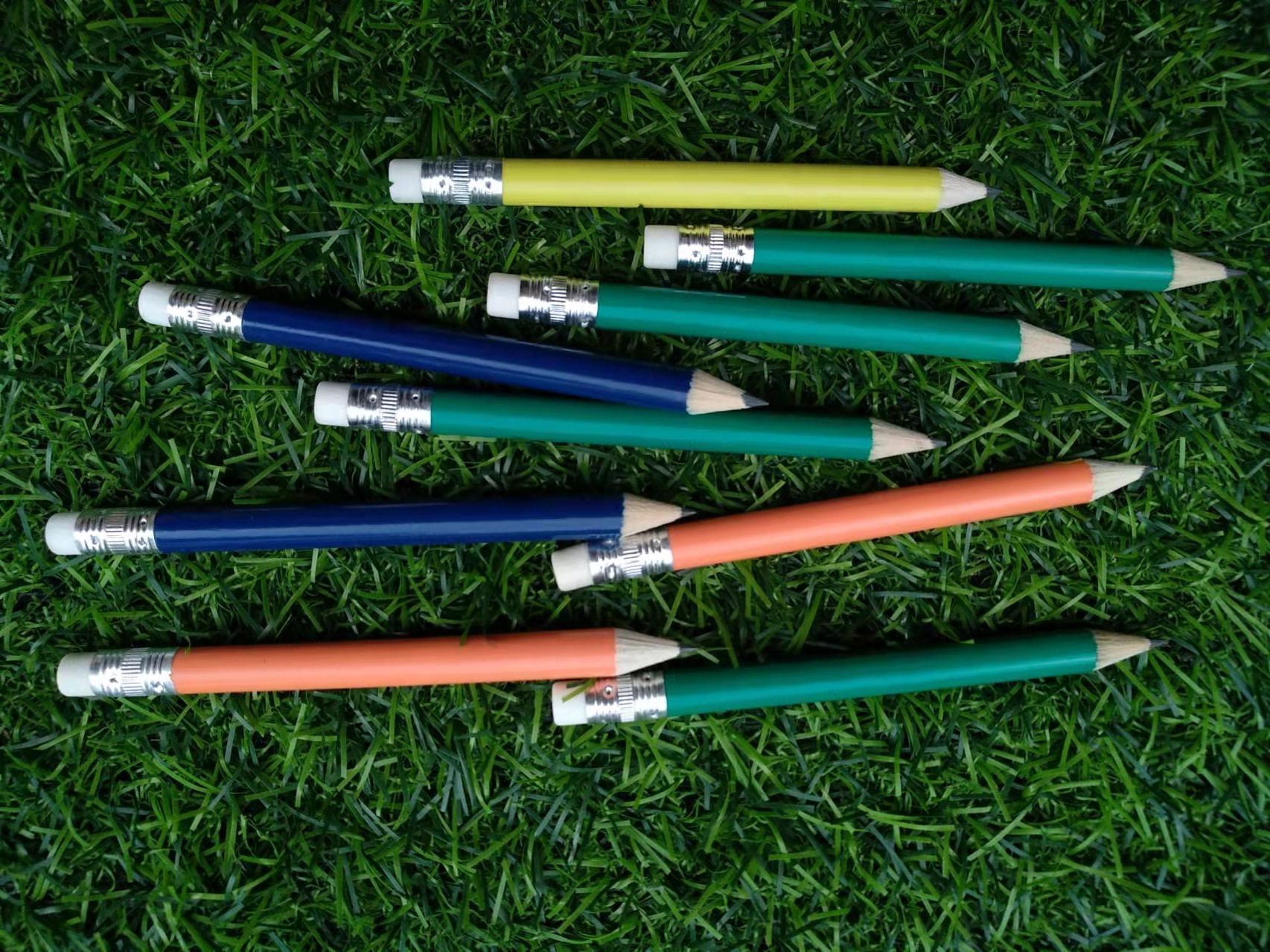 round golf pencil , wood golf pencil , golf pencil , wooden golf pen , wooden golf pencil
