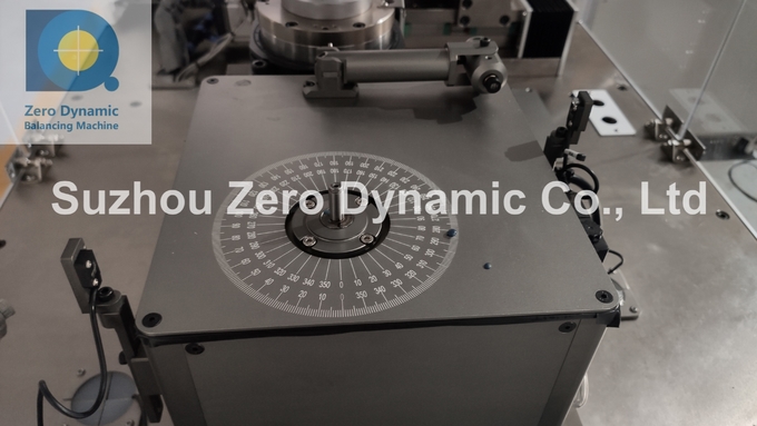 Sweeper Motor Outer Rotor Balancing Machine, Vertical Double Plane Milling Correction Balance Machine