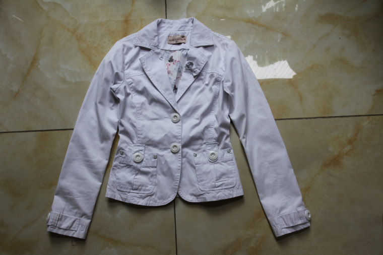 Lady's Cotton Fashion blazer, Women's Casual blazer, Fashion design, Printed Lining