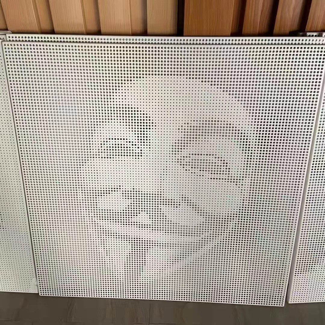 Decorative Metal Panels 1m X 2m Perforated Mesh Sheet For Outdoor Or Indoor Furniture