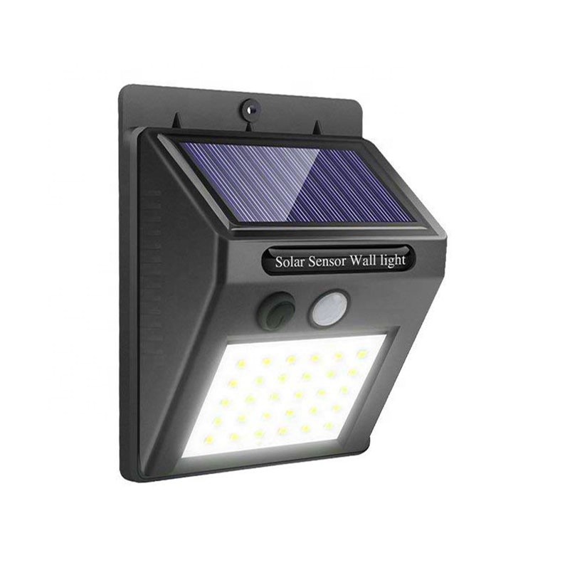 PIR Solar Powered Motion Sensor Light For Outdoor Garden Fence Wall Patio