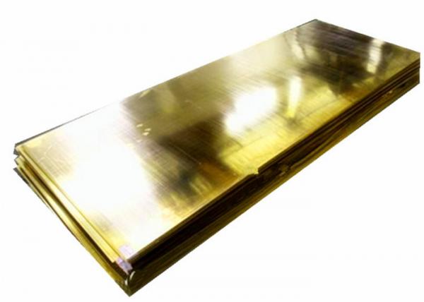 Quality C46400 Naval Metal Brass Sheet High Strength CW712R UNS Seawater Erosion Resistant for sale