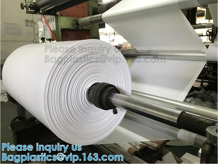 clear LLDPE easy tearing line pre-opened in roll bag,Factory custom LLDPE plastic autobag Preopened polybag on a Roll