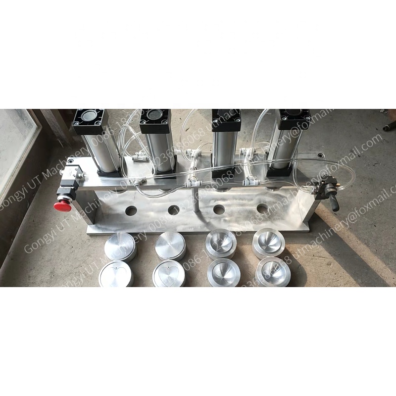 Industrial Professional Small 2 Piston Bath Bomb Making Machine for Quick Production