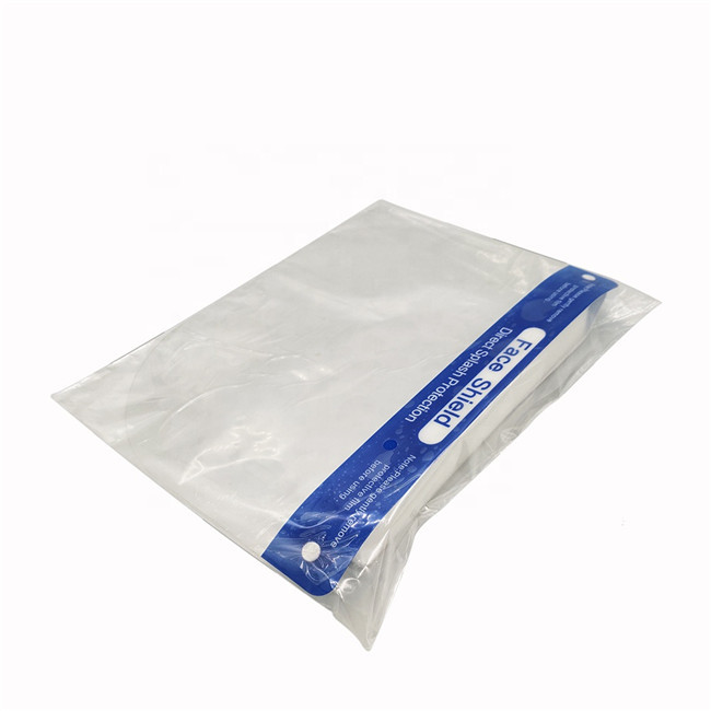 Anti Pollution Safety Face Shield Non Toxic Latex Free 0.25mm Thickness