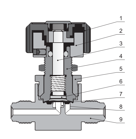 1/4in Pneumatic Pressure Control Valve Low Pressure 150psi Diaphragm Type 1