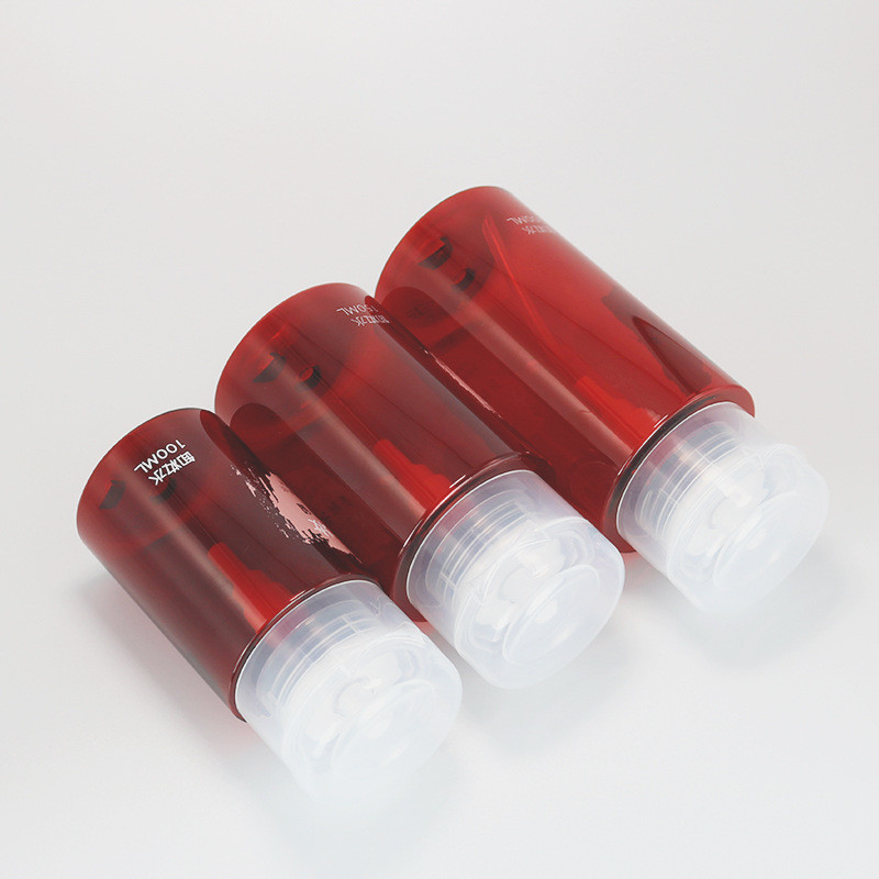 100ml 150ml 200ml Empty Plastic Salon Nail Polish Remover Pump Dispenser Bottle Push Down