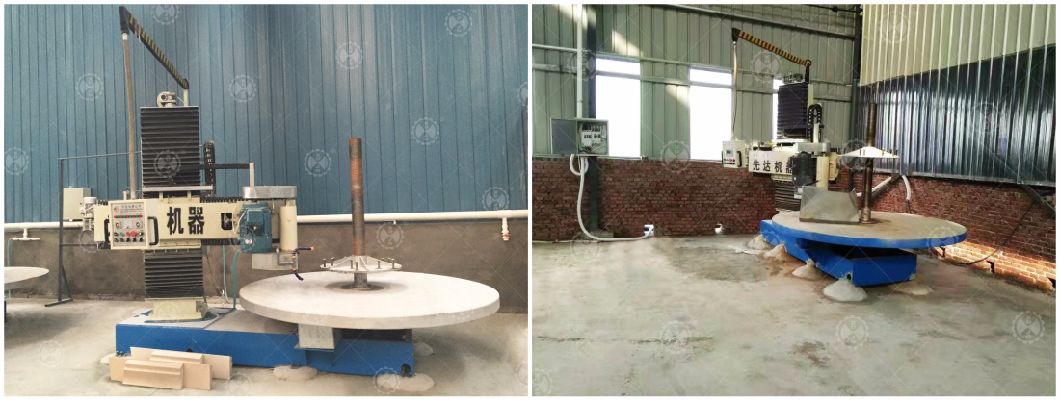 Zmfx-2500 Stone Cutting Machine for Column Bottom and Top Part