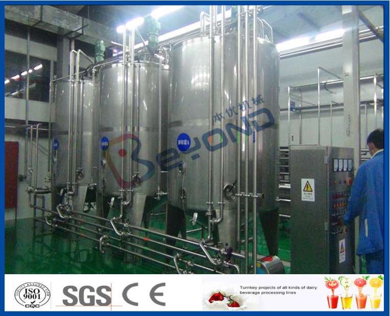 8000 - 10000BPH Functional Beverage Soft Drink Production Line With Bag Type Duplex Filter