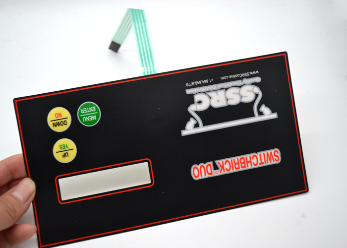 Customized Matel Dome Tactile Membrane Switch Panel Dustproof Anti - Oil