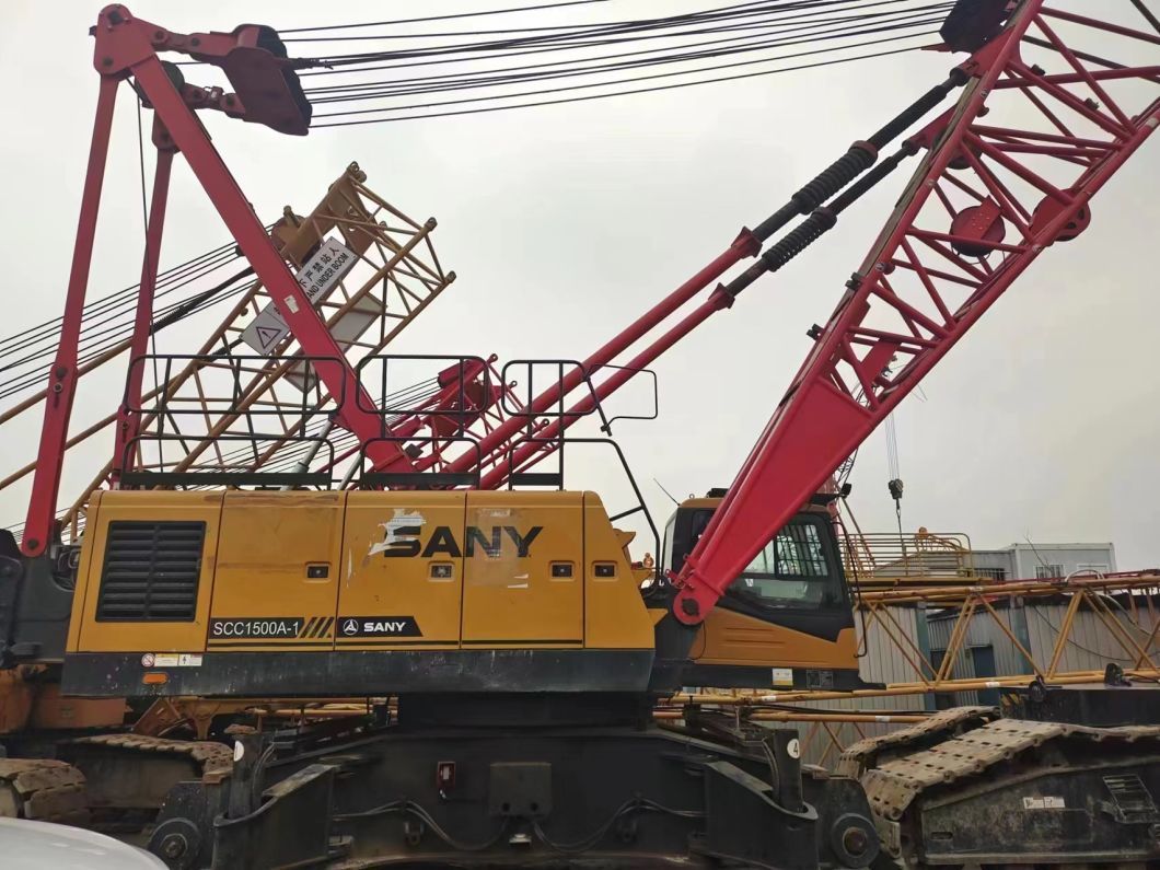 Top Brand Track Crane Crawler Crane Sc1500A-1 150t Construction Equipment