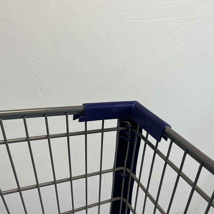 180L General Store Storage Supermarket Trolleys Steel Shopping Cart