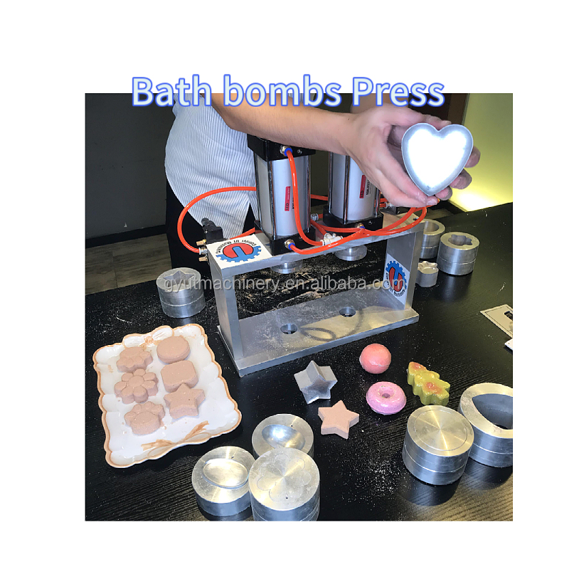 Multiple Molds Pneumatic Press for Bath Bombs and Shower Steamers Economical in Korea