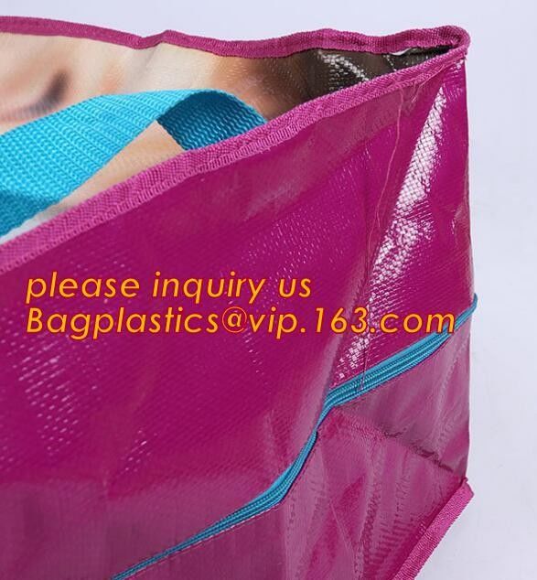 Color Printed PP Woven Carrying Shopping/Grocery Tote Bag,promotional tote laminated pp non woven gift bag fashion handb